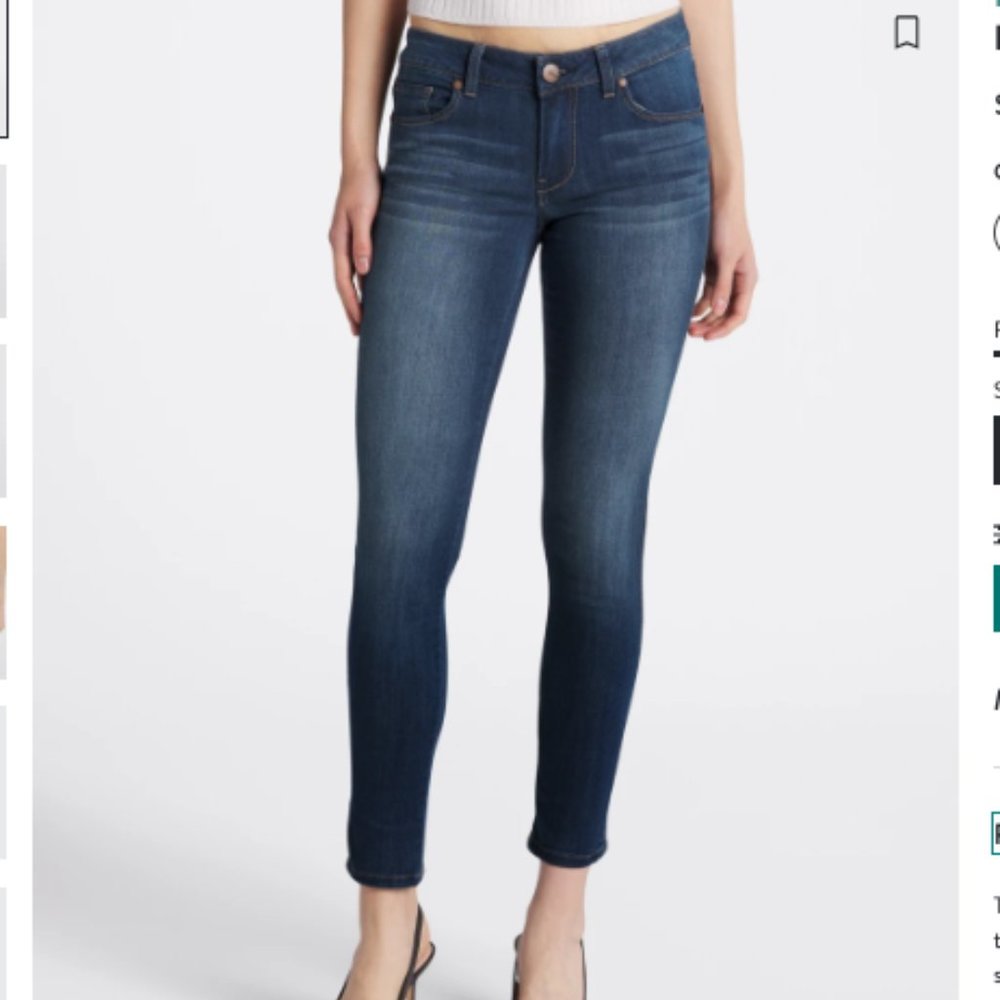 1822 Denim Berlin Low Rise Vintage Skinny Jean